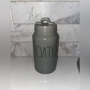 RAE DUNN Oats canister
